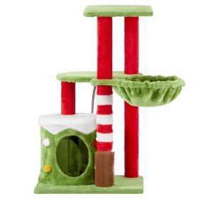 Cat House - Cat Hammock 2 Floor Platform - Cat Climbing Frame (Option: Cat climbing frame)