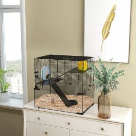 23.5" Hamster Cage (Option: Black-690x490x320 mm)