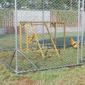 Chicken Activity Play for Healthy & Happy Animals (Option: Natural Wood-1100x500x170 mm)